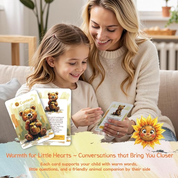 Emotion Cards for Kids – 50 Laminated Feelings & Calm-Down Cards for Classroom - Image 2