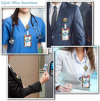 ID Badge Holder with Breakaway Lanyard, Lanyards - Image 3
