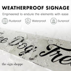 Rustic Custom Metal Sign - Image 3