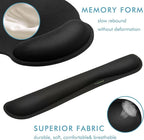 Ergonomic Mouse Pad with Wrist Rest Premium Memory Foam Keyboard and Mouse - Image 3