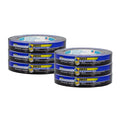 ABRO 6-Pack Blue Painters Tape: 18mm x 55M All Purpose Blue Tape, Temporary by ABRO