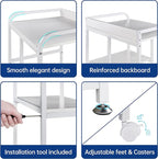 Fannova Large Printer Stand Table - Image 8