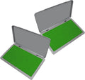 2 Pack Metal Case Stamp Pad Large Size by ZIGEL