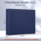 Antner 3 Ring Personal Check Binder - Image 2