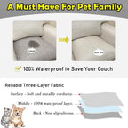 Couch Arm Covers, Waterproof Armrest Cover - Image 3