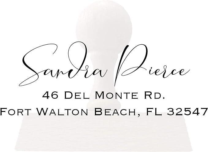 Custom Address Stamp Personalized Self Inking Stamps Custom Return Address - Image 4
