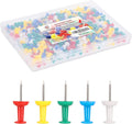 PAPERPAL 280 Assorted Color Push Pins by PAPERPALDirect