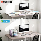 Marbrasse Desk Organizers and Accessories, 5-Tier Paper Letter Tray Organizer - Image 5