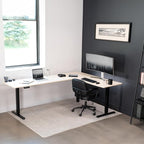 VIVO Electric Corner 84 x 63 inch L-Shaped Standing Desk, Memory Height - Image 7