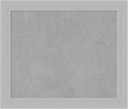 Amanti Art Silver Framed Magnetic Board 24x28 Medium Vision Board by AmantiArt
