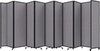 Versare Room Divider 360 Portable Wall Partition | Folding Panels | Large by VERSARE