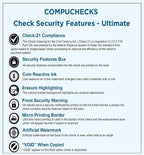 Compuchecks Check on Top Blank Check Paper - Image 5