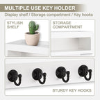 Lucundm Key and Mail Holder Wall Mount, Key Hanger - Image 4
