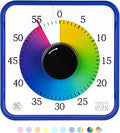 Visual Timer 7.5 inch; 60 Minute 1 Hour Countdown Timer by TWENTY5SEVEN
