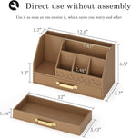 Wisuce Essentials Bamboo Desk Organizer - Image 5
