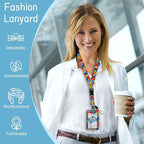 ID Badge Holder with Breakaway Lanyard, Lanyards - Image 2