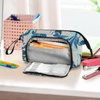 Bolaz Big Capacity Pencil Pen Case Pouch Bag School College Office Organizer - Image 6