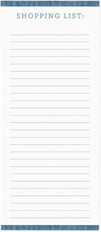 Graphique Magnetic Notepad, Chambray – 100 Sheets, 4” x 9.25” x .5” – Front Says by GraphiquedeFrance