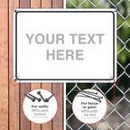Custom Sign, Personalized Metal Signs, Customize - Image 4