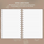 Clever Fox Password Book Spiral – Internet Address & Password Organizer - Image 6
