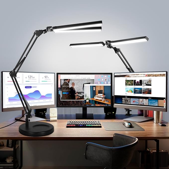 2-in-1 LED Desk Lamp, 24W Brightestwith Table Lamp - Image 10