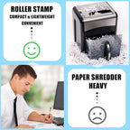 Nezyo 2 Pack Identity Protection Roller Stamp Identity Theft, Confidential - Image 7
