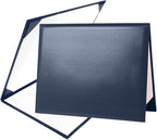 Diploma Cover 8.5” x11” Diploma Holder of Graduation Leatherette Padded by Misscom