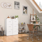 INTERGREAT 3 Drawer File Cabinet, Locking Tall File Cabinets - Image 7