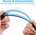 Hoiny 10 Pack Clear Protractor, 6 Inch Plastic Protractors, 180 Degrees - Image 4