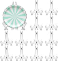 LonlyEagle 12 Pack 5 Inch Clear Plastic Easels or Stand/Plate Holders to by LonlyEagle