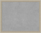 Amanti Art Silver Framed Magnetic Board 36x44 X-Large Vision Board by AmantiArt