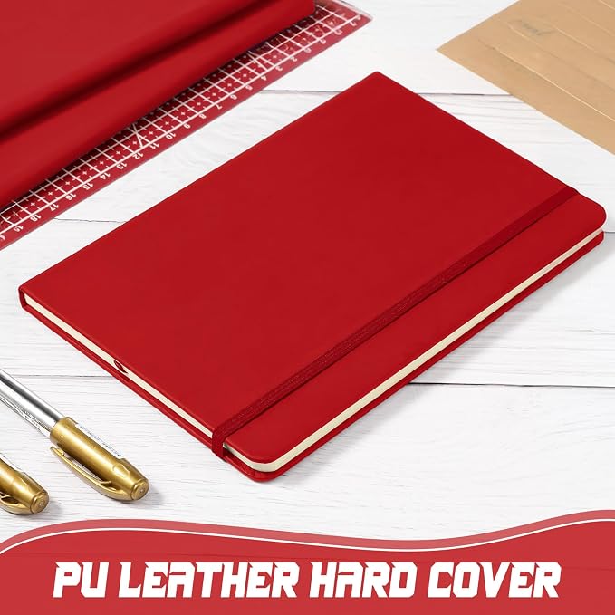 Honoson 20 Pack Lined Journal Notebooks A5 Hardcover Executive Notebook 5.5" x - Image 5