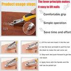 Sichgitzo 4-Piece Staple & Tack Remover Tool Set - Image 5