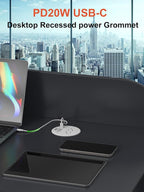 Recessed Power Grommet 3 inch - Image 3
