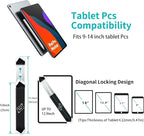 YOOZ Anti Theft Tablet Holder, Secure Desktop iPad Mount Lock, All Metal - Image 5