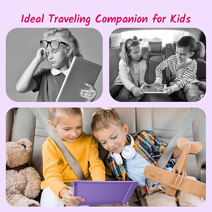 TECJOE 2 Pack 10 Inch LCD Writing Tablet, Colorful Doodle Board Electronic - Image 4