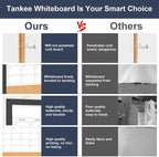 Dry Erase Calendar for Wall, 18x24 Inches Calendar Whiteboard for Wall - Image 3