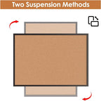Board2by Cork Board Bulletin Board 36 x 48, Office Board - Image 6