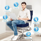 CloudBliss Seat Cushion, Office Chair Cushions, Car Seat Cushion, Lumbar - Image 5