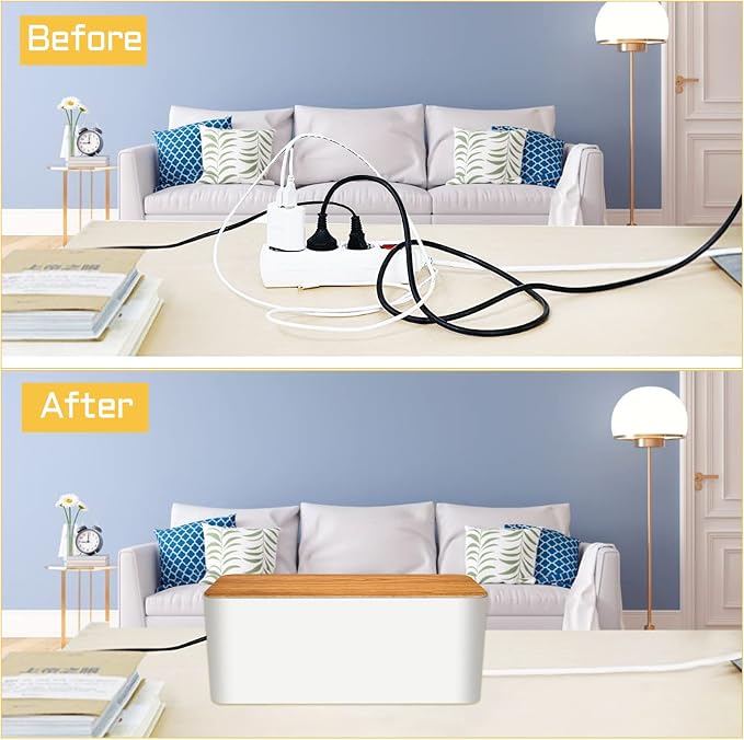 YUANYE Cable Management Box Cable Management Kit - Image 5