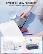 USB C Charger 200W USB Charging Block, 6 Ports GaN IV Foldable Wall Charger - Image 6
