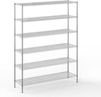 Regal Altair 21" Deep x 72" Wide x 96" Height Wire Shelving Kit | 6-Tier | NSF by Regal+Altair