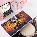 Dragon Desk Mat Large Mouse Pad XXL Extended Gaming, Gamer Gift Play Mat Desk - Image 8