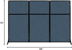 Versare Workstation Partition | Portable Wall Divider | Modern Office Cubicle | - Image 7