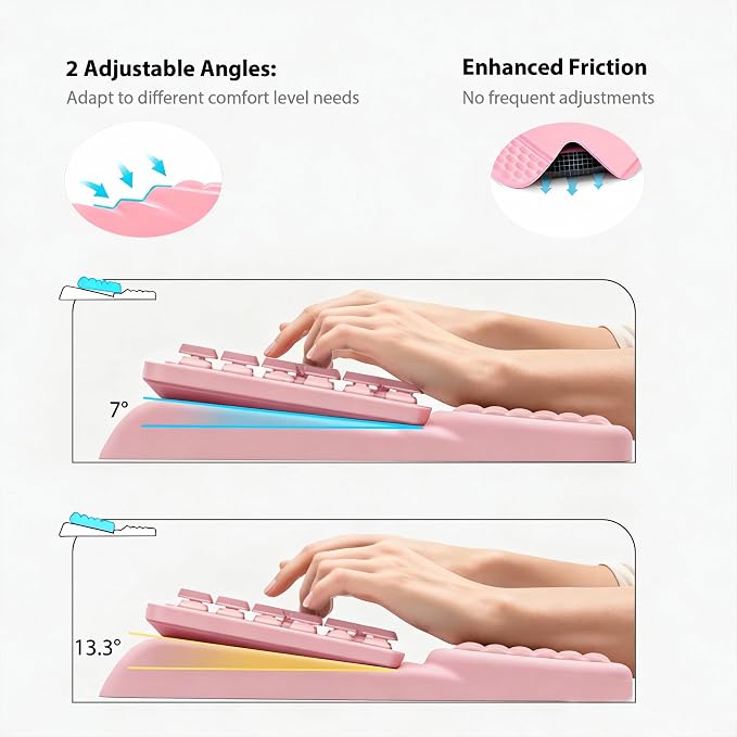 Wrist Rest for Keyboard, Ergonomic Keyboard Stand - Image 4