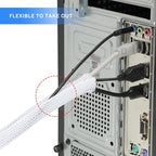 AGPTEK Cable Sleeve Cover, 25ft - Image 2