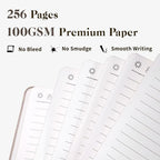 CAGIE Textured Hardcover Lined Journal - Image 5
