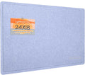 Bulletin Board, 24 x 18 inches Felt Board Decorative Pin Board, Cork Board by Lightomorrow