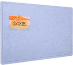 Bulletin Board, 24 x 18 inches Felt Board Decorative Pin Board, Cork Board by Lightomorrow