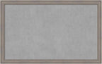 Amanti Art Grey Framed Magnetic Board 27x43 Large Vision Board by AmantiArt
